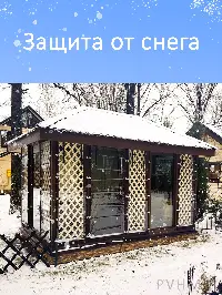 Мягкое окно 200x200 см, для веранды, беседки